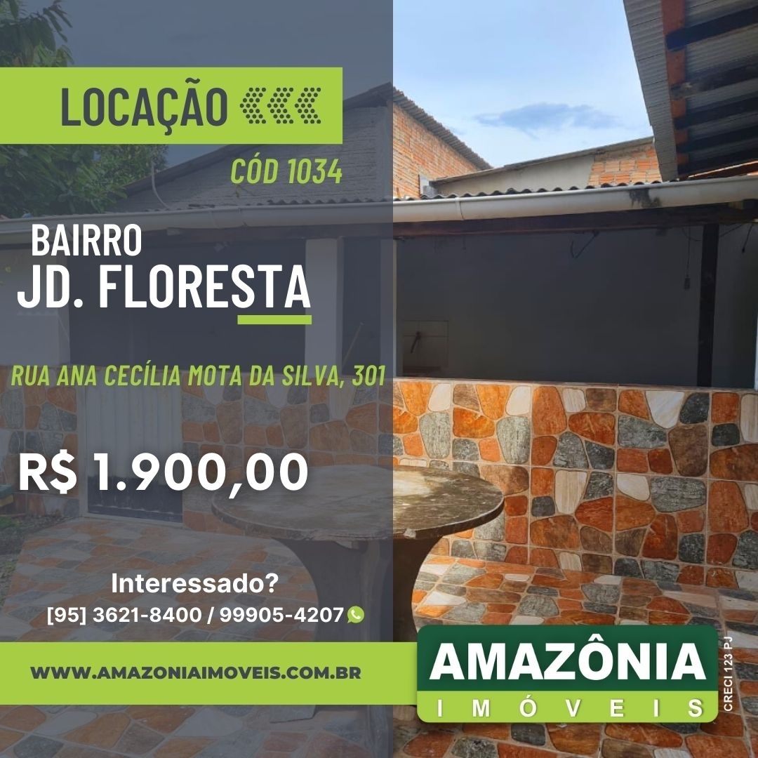 Casa - Jardim Floresta - Boa Vista - Roraima - Amazônia Imóveis