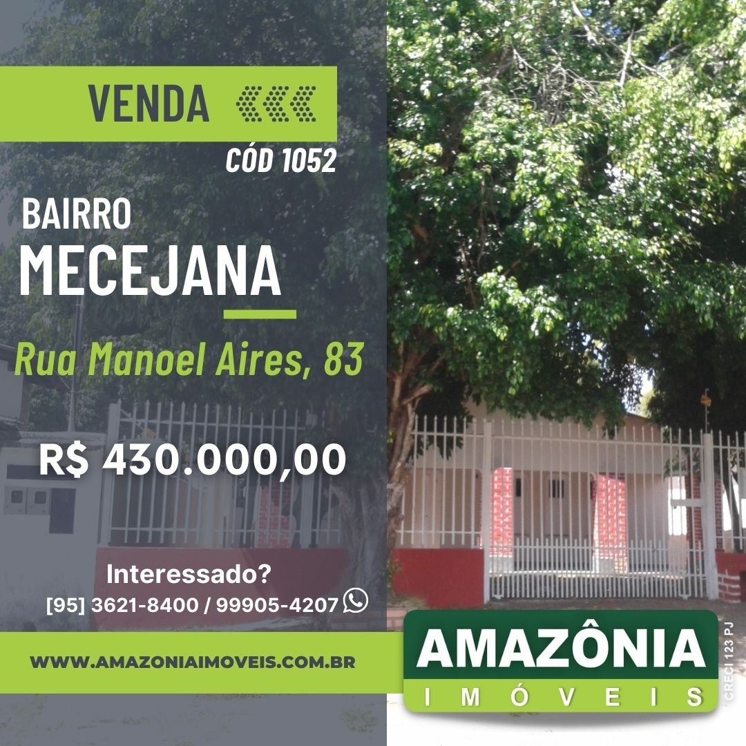 Casa - Mecejana - Boa Vista - Roraima - Amazônia Imóveis